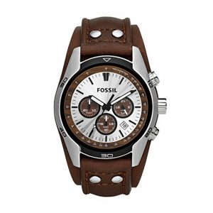montre cuir fossil homme ch2565