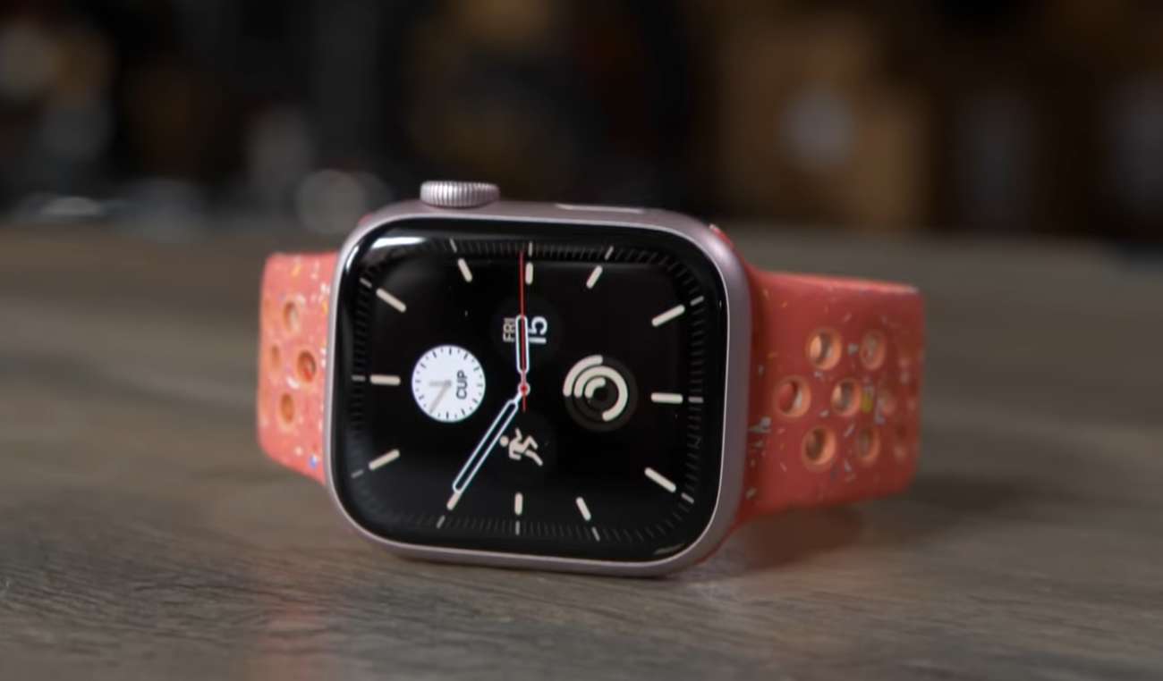 vue de profil Apple Watch Series 9
